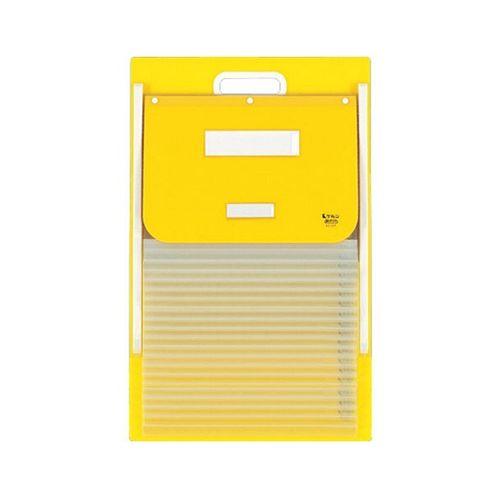 ケルン カーデックス（ソフトタイプ・PP製ポケット） A4 イエロー KD-302Y (1個) 取り寄せ商品