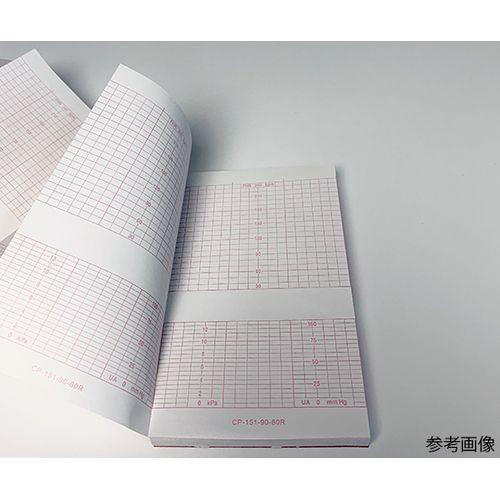 ちばら 分娩監視用記録紙 幅150mm×長14.4m/折90mm（折り畳み型） 40冊入 CP-150-9(CP-150-90-80R) 取り寄せ商品