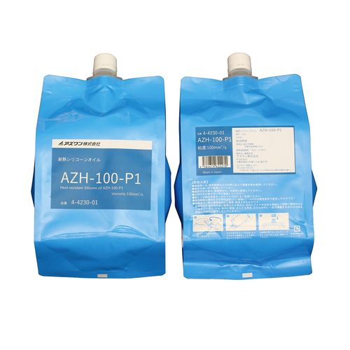 アズワン 耐熱ケイ素樹脂油絵の具（パウチタイプ）1kg (1風呂敷き包み)(4-4230-01) 取り寄せ商いもの