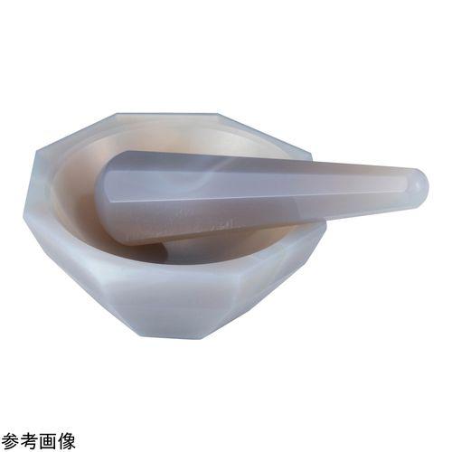 メノウ乳鉢（深型）φ76.2粍 (1個)(4-3727-02) 取り寄せ商いもの