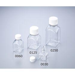 Thermo Fisher　Scientific 角型培地瓶（PETG製・滅菌済） 125mL 24本×2入 2019-0125 (1箱(24本×2ト 取り寄せ商品
