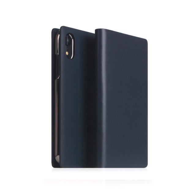 ＳＬＧ Ｄｅｓｉｇｎ iPhone XR Calf Skin Leather Diary ネイビー(SD13706i61) 取り寄せ商品