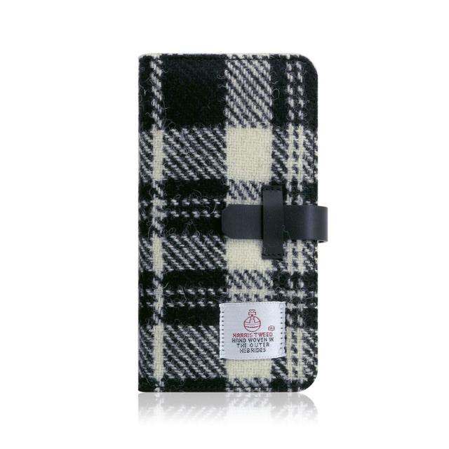 SLG Design iPhone XR Harris Tweed Diary ホワイト×ブラック(SD13719i61) 仕入先在庫品 10,779円