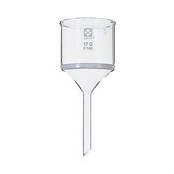 柴田科学 ガラスろ過器（円筒ロート形）140mL　100〜160μm (1個)(17GP) 取り寄せ商品