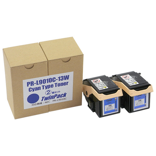 トナーカートリッジ PR-L9010C-13W 汎用品 シアン 1箱(2個)(PR-L9010C-13Wﾊﾝﾖｳﾋﾝ) 取り寄せ商品