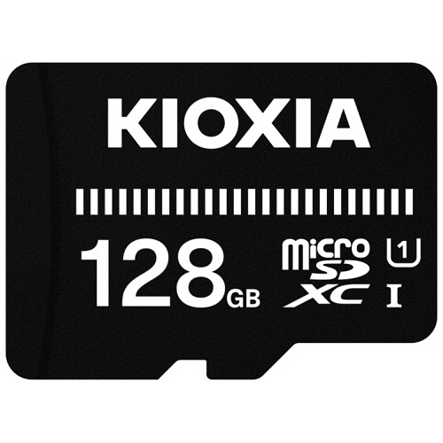 キオクシア EXCERIA BASIC microSDXCメモリカード 128GB 1枚(KCA-MC128GS) 取り寄せ商品
