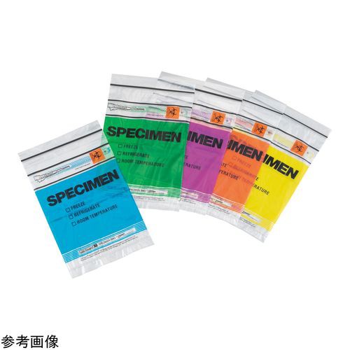 Minigrip 検体輸送ﾊﾞｯｸﾞ･ｶﾗｰｺｰﾄﾞ MGTZ69RD 1000枚入 (1箱(1000枚入り))(4-5041-04) 目安在庫=△の通販は