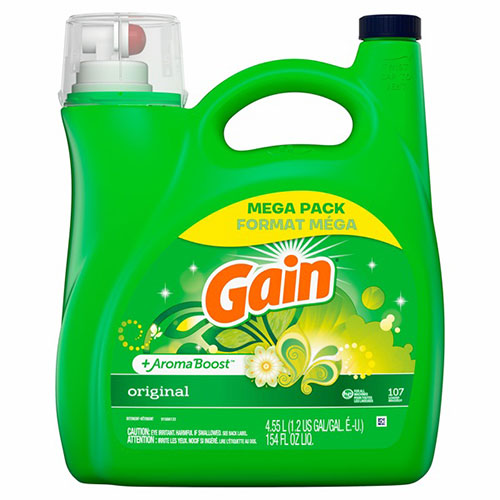 P&amp;G 【4本入】  香りつき洗剤 ゲインリキッド 2X オリジナル4.55L(IPG0800X4) 取り寄せ商品