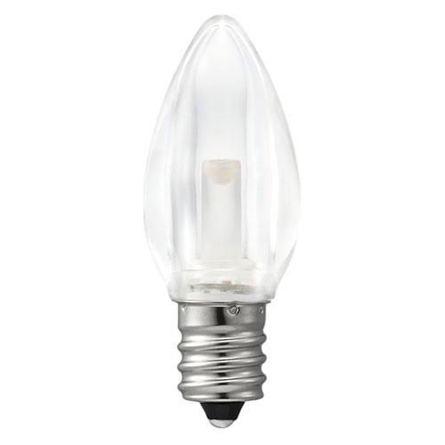 ヤザワコーポレーション 【20個セット】  LEDローソク球電球色 E12 クリア(LDC1LG20E12CX20) 取り寄せ商品