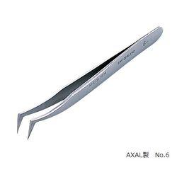 RUBIS MEISTER　ピンセット　AXAL　No.6  (1本)(4589638222061) 取り寄せ商品