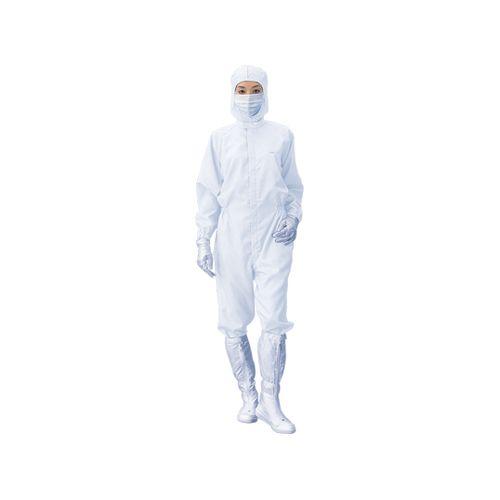アズワン 無塵衣・AS199C　男女兼用ツナギ服　白　5L  (1着) 取り寄せ商品