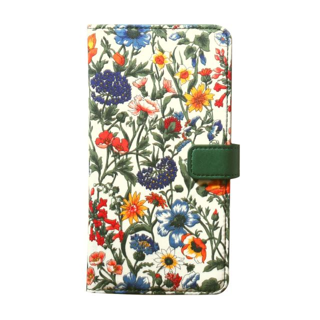 ZENUS 多機種対応スライド式マルチケース Liberty Diary Lサイズ グリーン(Z12483) 仕入先在庫品