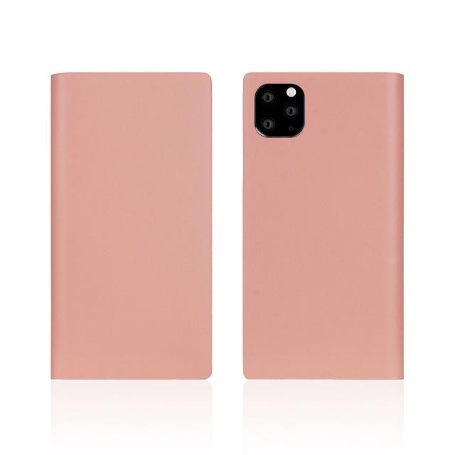 ＳＬＧ Ｄｅｓｉｇｎ iPhone 11 Pro Calf Skin Leather Diary ベビーピンク(SD17884i58R) 取り寄せ商品