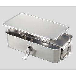 ステンレスラボコンテナー　480×280×122mm (1個)(470) 目安在庫=△