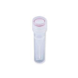 アズワン スクリューキャップ付遠沈管 スカート 目盛無し 0.5mL T334-2S (1箱(50個× 取り寄せ商品