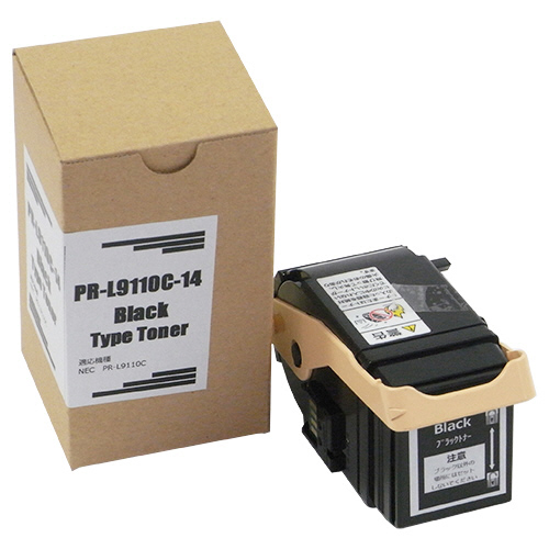 トナーカートリッジ PR-L9110C-14 汎用品 ブラック 1個(PR-L9110C-14ﾊﾝﾖｳﾋﾝ) 取り寄せ商品