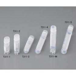 Fisher Scientific クライオバイアル 2.0mL（内ネジ・丸底） T311-3 (1箱(100本×10袋入り)) 取り寄せ商品