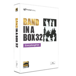 ＰＧ　Ｍｕｓｉｃ Band-in-a-Box 32 for Mac EverythingPAK(PGBBXEM111) 取り寄せ商品