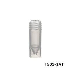 Simport サンプルチューブ（外ネジ） 自立型 1.2ml 1000個入 T501-1AT (1袋(1000個 取り寄せ商品