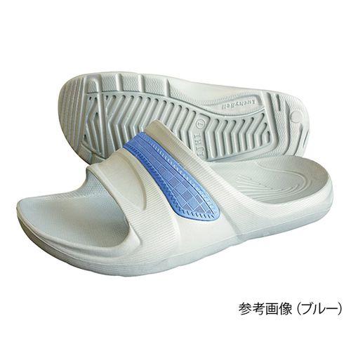 ラッキーベル 楽ぴたサンダル ブルー 10号 27.5〜28.0cm (1足)(LS-3) 目安在庫=△