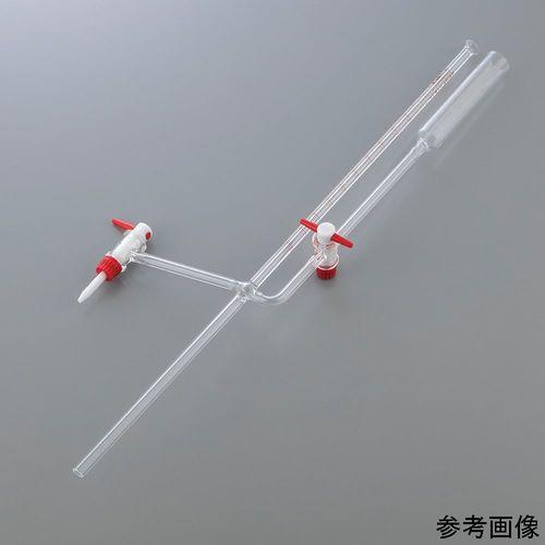 ミクロビュレット（PTFEコック）1mL (1個)(4-6569-01) 取り寄せ商品