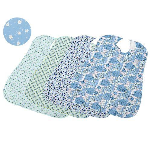 ナビス（アズワン） さわやか食事用エプロン ブルー 10枚セット (1袋(10枚入り))(7-3063-01) 取り寄せ商品