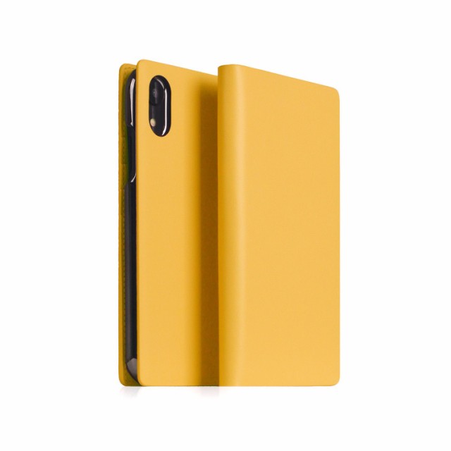 ＳＬＧ Ｄｅｓｉｇｎ iPhone XR Calf Skin Leather Diary イェロー(SD15469i61) 目安在庫=△の通販は