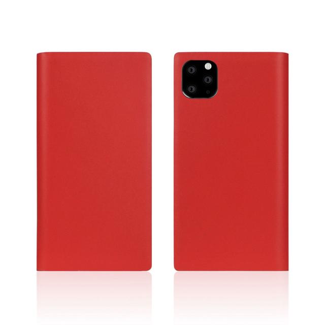 ＳＬＧ Ｄｅｓｉｇｎ iPhone 11 Pro Calf Skin Leather Diary レッド(SD17890i58R) 仕入先在庫品