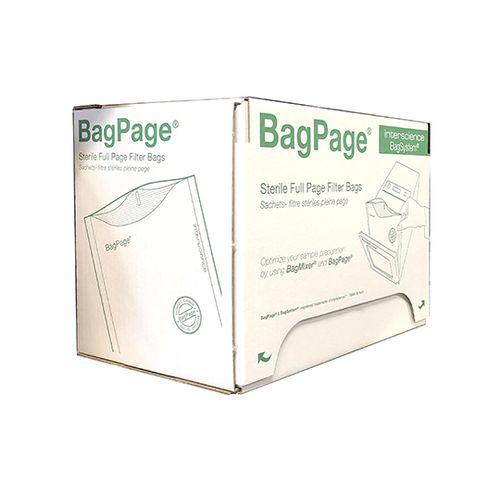 インターサイエンス バッグミキサー（R）ミキサー用袋 フィルター付き BAGPAGE400 (1袋(500枚入 取り寄せ商品