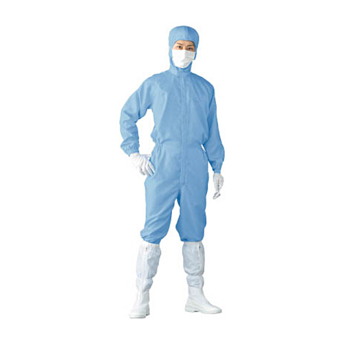 東洋リントフリー Linet クリーンスーツ 3L ブルー 1着(FH199C023L) 目安在庫=○