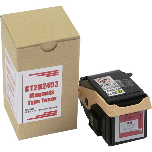トナーカートリッジ CT202453 汎用品 マゼンタ 1個(CT202453ﾊﾝﾖｳﾋﾝ) 取り寄せ商品