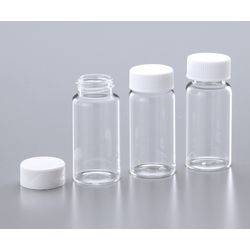 Fisher Scientific ｶﾞﾗｽｼﾝﾁﾚｰｼｮﾝﾊﾞｲｱﾙ (20mL) ｷｬｯﾌﾟ付き包装 ﾕﾘｱｷｬｯﾌﾟ/ｺﾙｸ･ｱﾙﾐﾆｳﾑﾗｲﾅｰ 03-