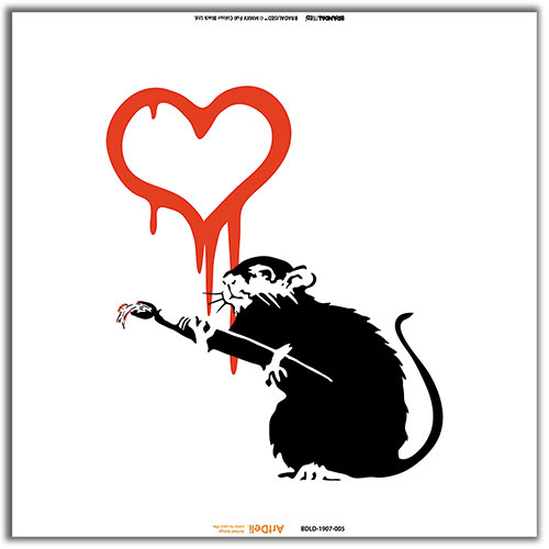 Ｄｉｇｉｔａｌ Ｏａｓｉｓ Visual Sonic アートパネルBluetoothスピーカー Banksy [](BDLD-1907-005) 取り寄せ商品