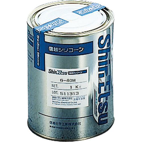 信越化学工業 シリコーングリース 1kg M 1缶(G40M-1) 取り寄せ商品 15,702円
