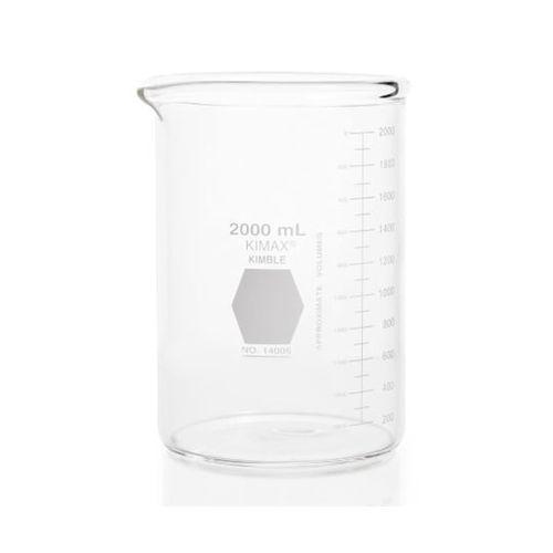 KIMBLE 極厚ビーカー（KIMAXR）2000mL (1個)(4-6619-05) 取り寄せ商品 11,029円