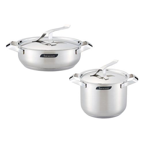 バラゾーニ バラゾーニ ローキャセロール&MY POT ストックポット 蓋付(K61302218) 取り寄せ商品