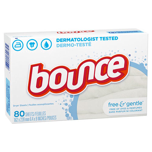 P&G 【9箱入】 柔軟剤シート バウンスシート フリー&ジェントル80枚(IPG8001X9) 取り寄せ商品