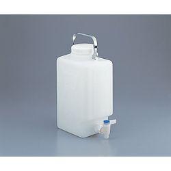 Thermo Scientific　Nalgene フッ素加工活栓付角型瓶　20L (1本)(2327-0050) 取り寄せ商品