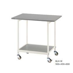 アズワン ニューラボベンチ（ホワイトカラー）　組立済　耐荷重仕様  (1台)(BLH-W) 取り寄せ商品