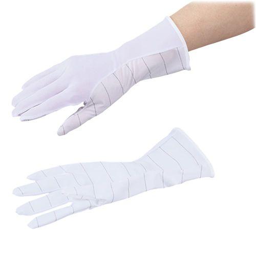 アズピュア（アズワン） アズピュア防塵ESD手袋（ロングタイプ）　M (1袋(10双入り)) 目安在庫=△