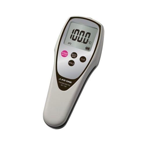 アズワン 雨合羽デジタル体温計 目盛り調整証拠だてる付け出し (1台)(WT-100) 取り寄せ商いもの