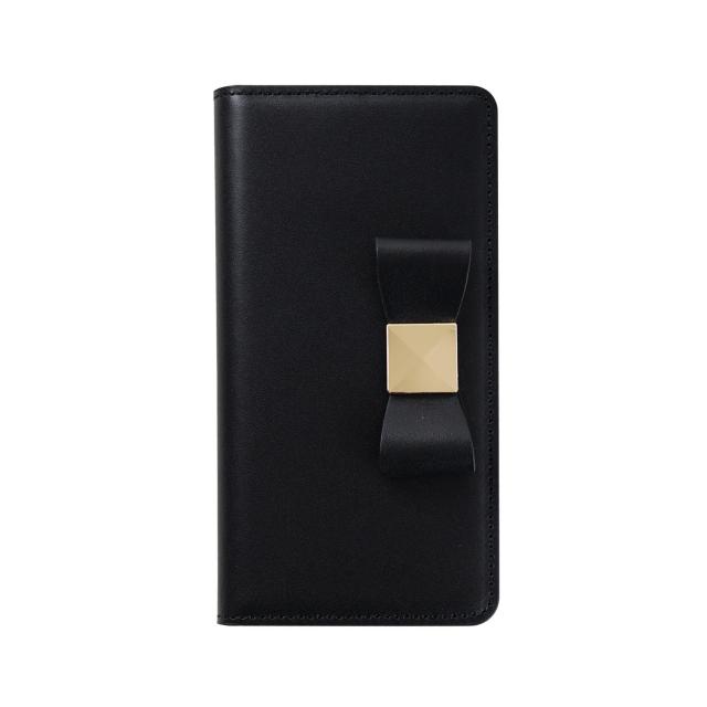LAYBLOCK iPhone XR Ribbon Classic Diary ブラック(LB13507i61) 仕入先在庫品