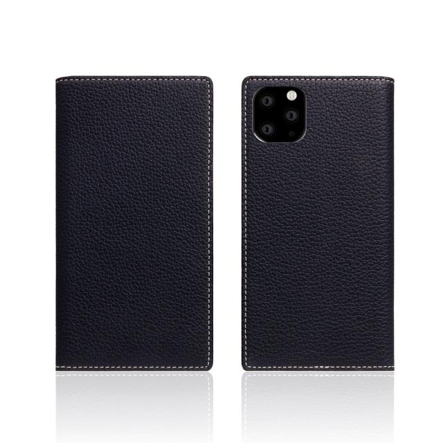 ＳＬＧ Ｄｅｓｉｇｎ iPhone 11 Pro Full Grain Leather Case ブラック ブルー(SD17877i58R) 仕入先在庫品