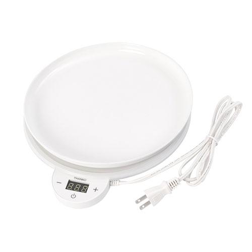 サンコー フードウォーマーディッシュ(Dish) 最後のひとくちまで温かさをキープする保温プレート(FDWD25SWH) 取り寄せ商品