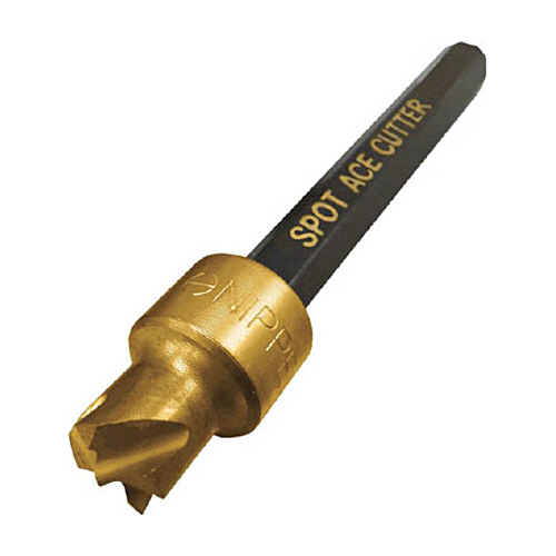 日平機器 スポットエースカッタークワトロ4枚刃6.5mm5個入(六角シャンク付) 1セット(MH65GQ) 取り寄せ商品