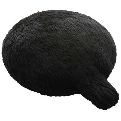 ユカイ工学 Petit Qoobo ノワール(黒) 1個(YE-PQ001N) 取り寄せ商品