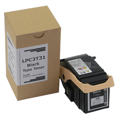 トナーカートリッジ LPC3T31K 汎用品 ブラック 1個(LPC3T31Kﾊﾝﾖｳﾋﾝ) 取り寄せ商品