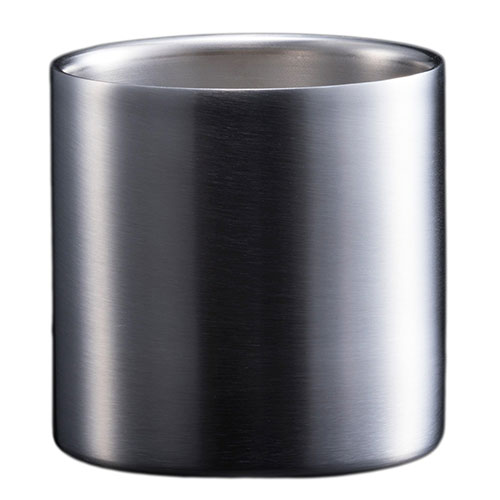 ヴァンテック 78mm ノーマル ステンレスタンブラー ヘアライン仕上げ 保温性が高く飲み物が冷めにくい(VAN-78NH) 取り寄せ商品