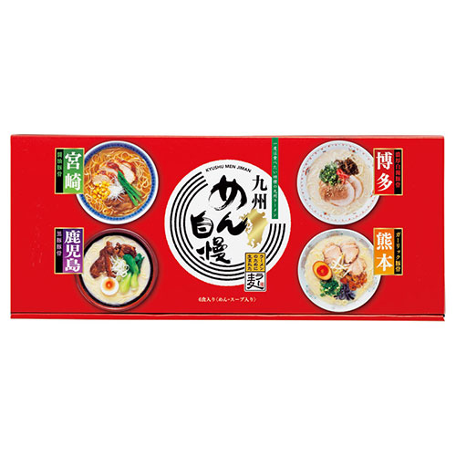 ユーエイキャスター 【6食×5セット】 九州めん自慢(22531908X5) 取り寄せ商品