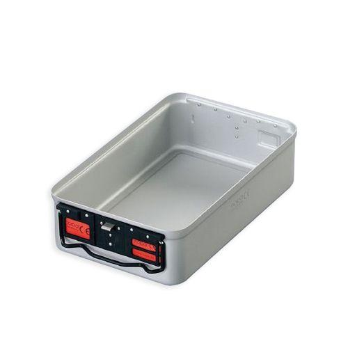 ナビス（アズワン） 滅菌コンテナ (本体)M 475×272×96mm (1個)(7-4882-01) 目安在庫=△ 27,296円